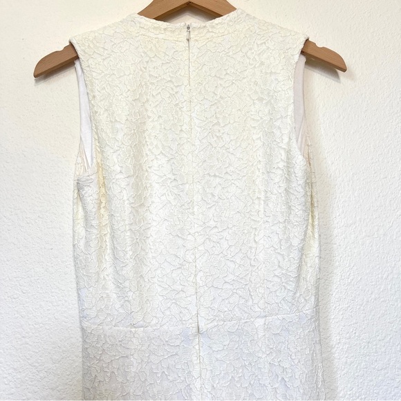 Sau Cream White Lace Ankle Length Dress Size 2 - Picture 11 of 15